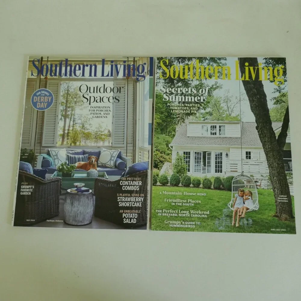 4 issues Southern Living magazine